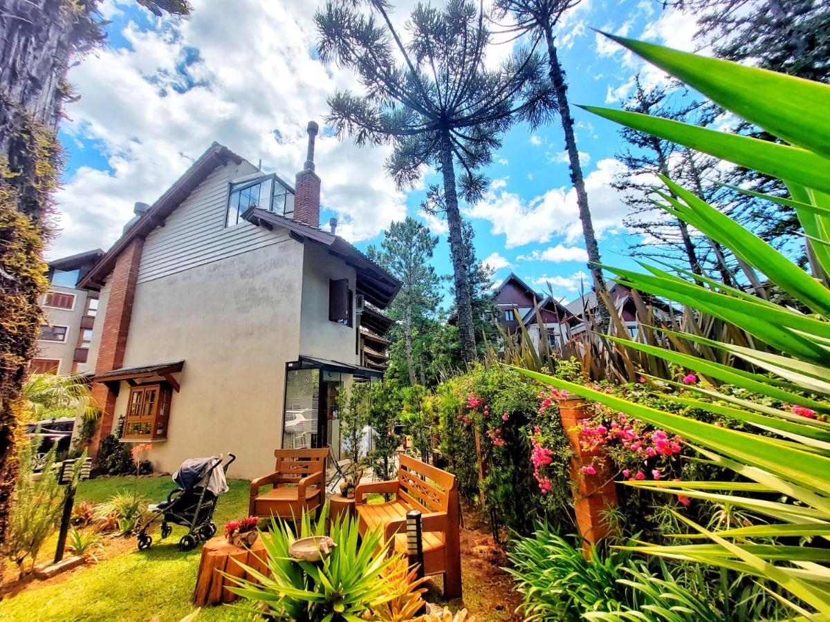 Incrivel Casa Com Hidro-Bikes-Centro De Gramado 3Q Villa Exterior photo