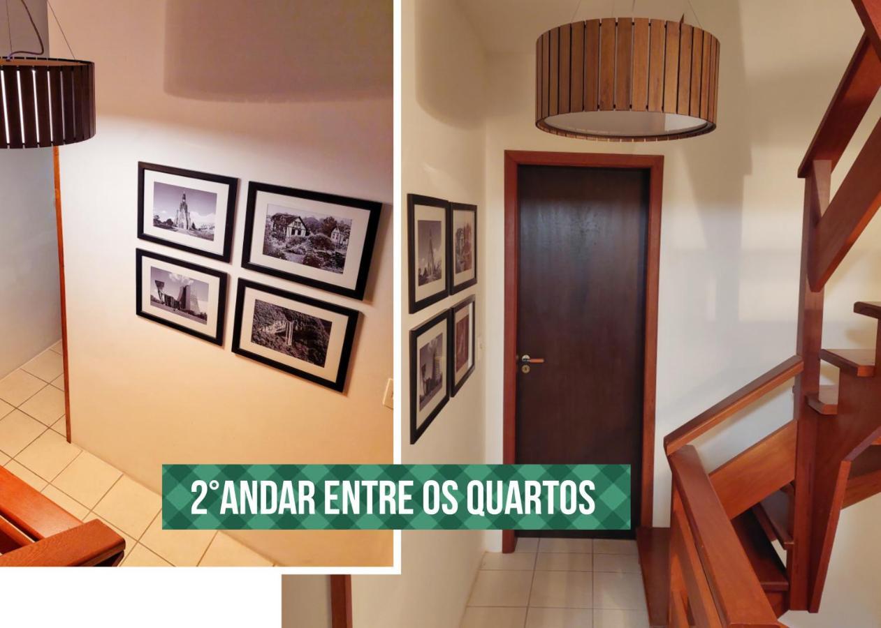 Incrivel Casa Com Hidro-Bikes-Centro De Gramado 3Q Villa Exterior photo